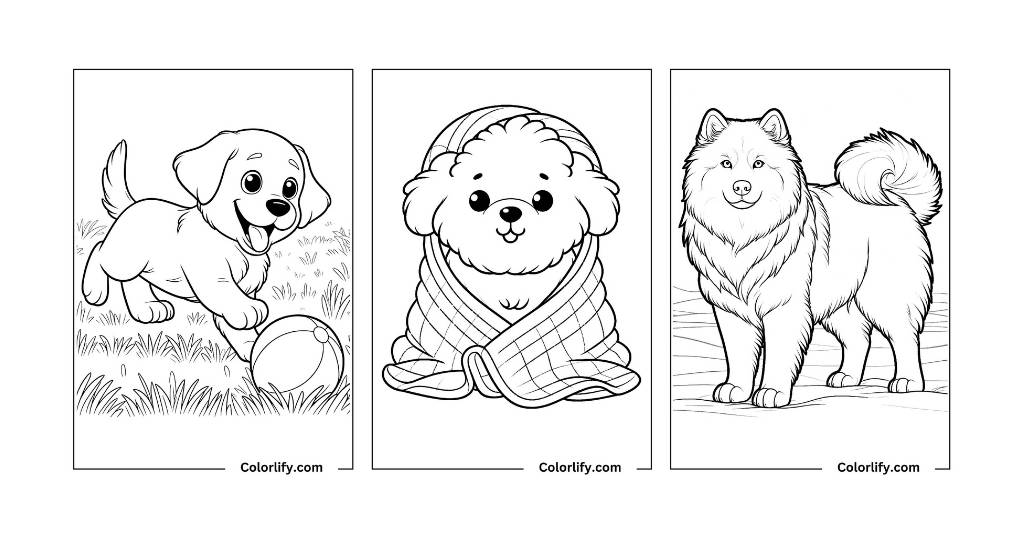 Dog Coloring Pages